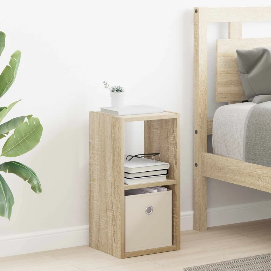 Table de chevet 2 pcs Chêne Sonoma 25,5 x 22 x 49,5 cm - 4