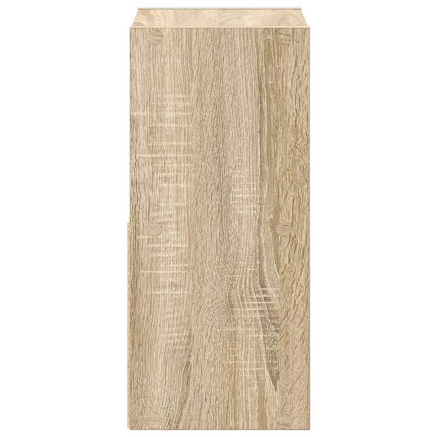 Table de chevet 2 pcs Chêne Sonoma 25,5 x 22 x 49,5 cm - 7