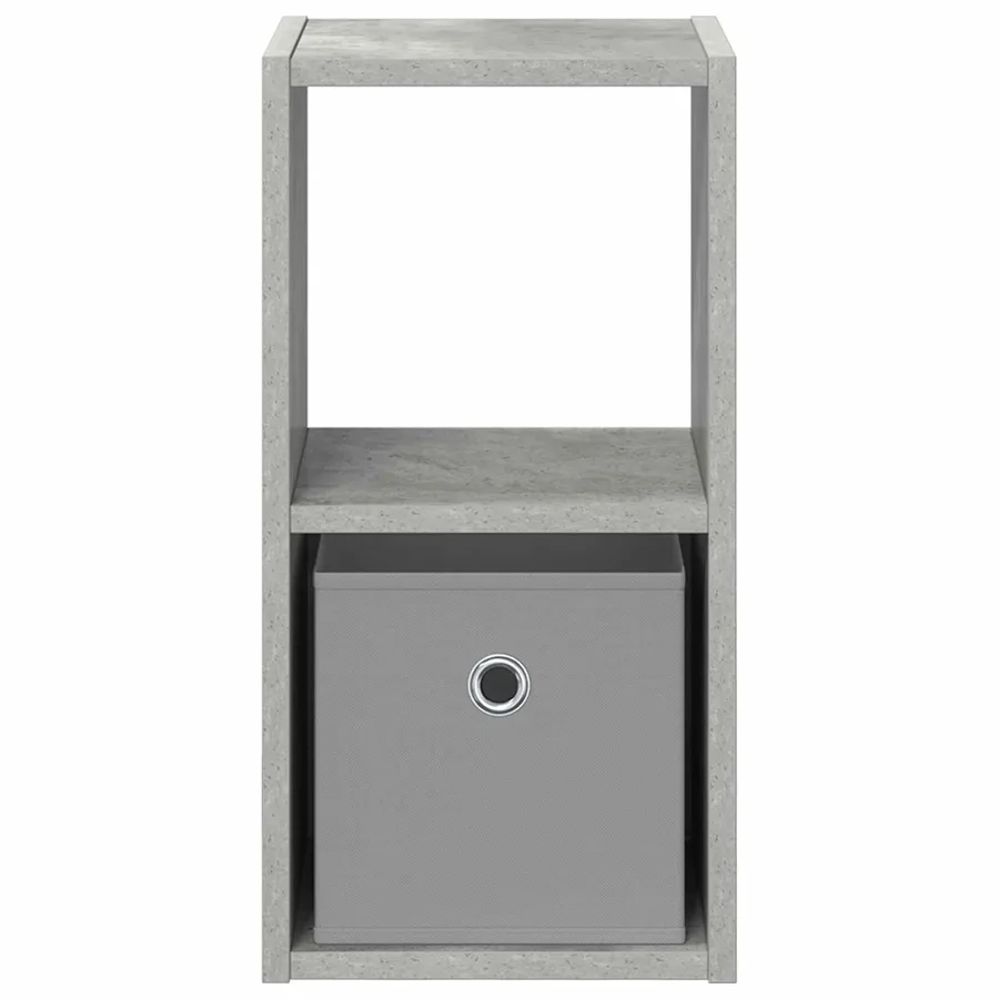 Table de chevet 2 pcs Gris béton 25,5 x 22 x 49,5 cm - 6