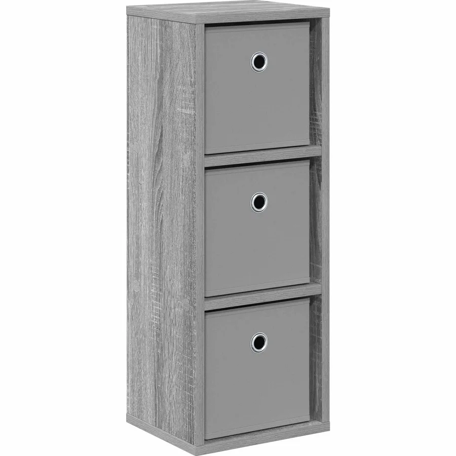 Buffet avec tiroir Gris Sonoma 25,5 x 22 x 69,5 cm - 2