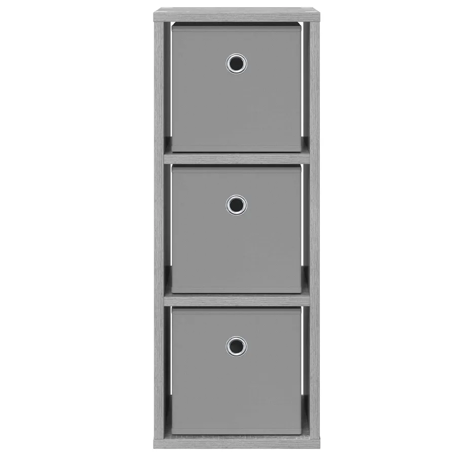 Buffet avec tiroir Gris Sonoma 25,5 x 22 x 69,5 cm - 5