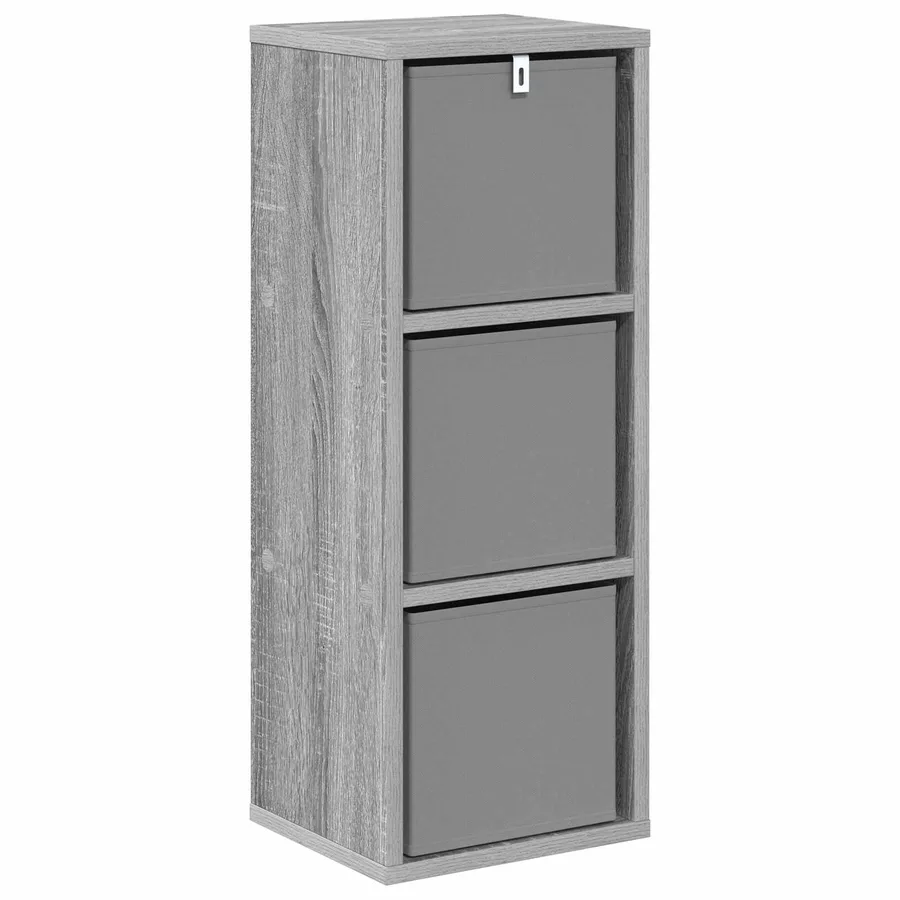 Buffet avec tiroir Gris Sonoma 25,5 x 22 x 69,5 cm - 7