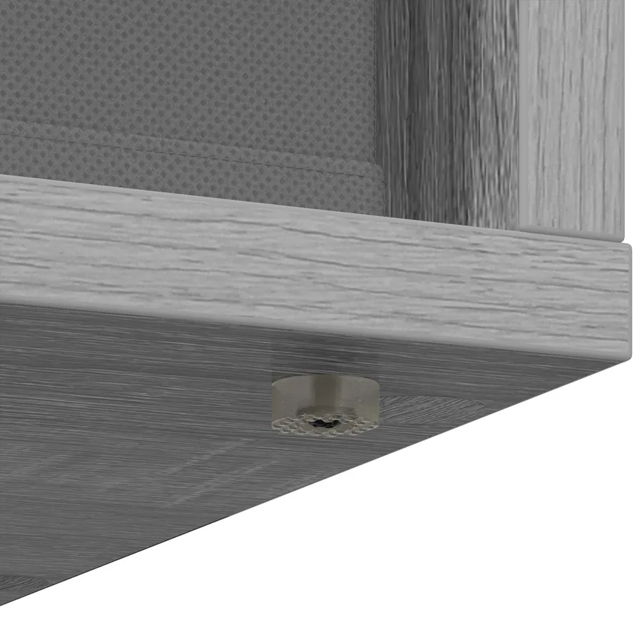 Buffet avec tiroir Gris Sonoma 25,5 x 22 x 69,5 cm - 9