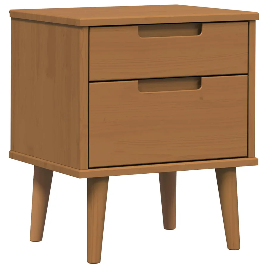 Table de chevet MOLDE Caramel 40 x 35 x 48 cm - 2