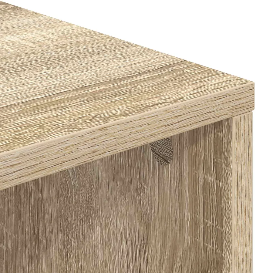 Buffet avec tiroir Chêne Sonoma 102 x 31 x 99,5 cm - 9