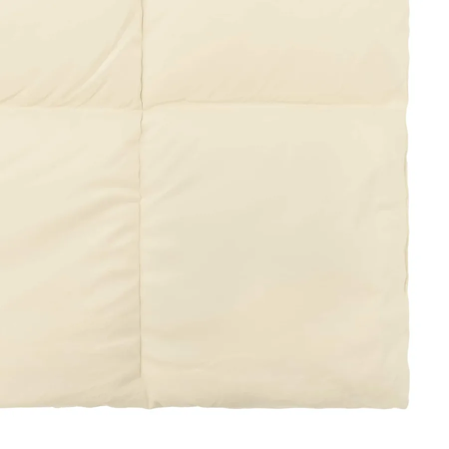 Duvet d'été simple Matelassé Crème 155 x 200 cm Microfibre - 6