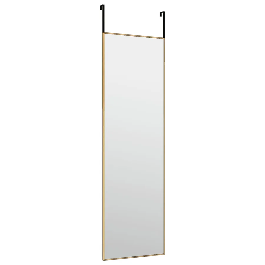 Miroir de porte Doré 30x100 cm Verre et aluminium - 3