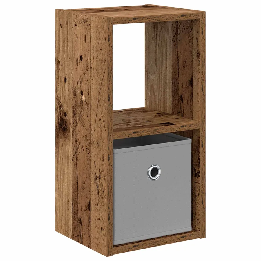 Table de chevet avec tiroir Bois ancien 25,5 x 22 x 49,5 cm - 2