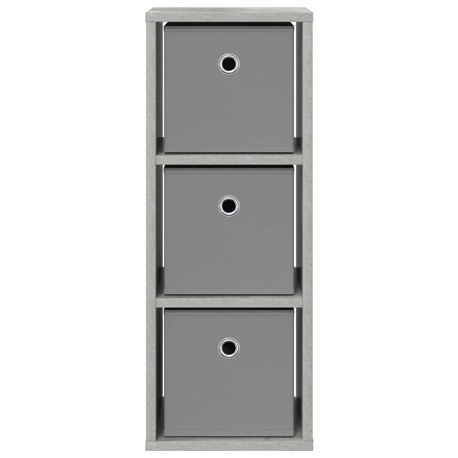 Buffet avec tiroir Gris béton 25,5 x 22 x 69,5 cm - 4