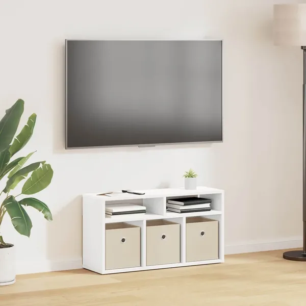 Basboard avec tiroir Blanc 72 x 22,5 x 38 cm