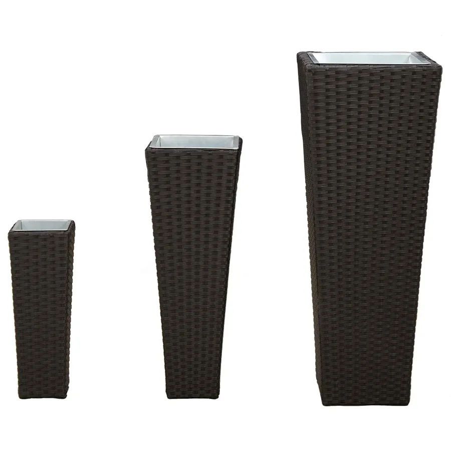Ensemble d'extérieur 3 pcs Noir Métал - 7