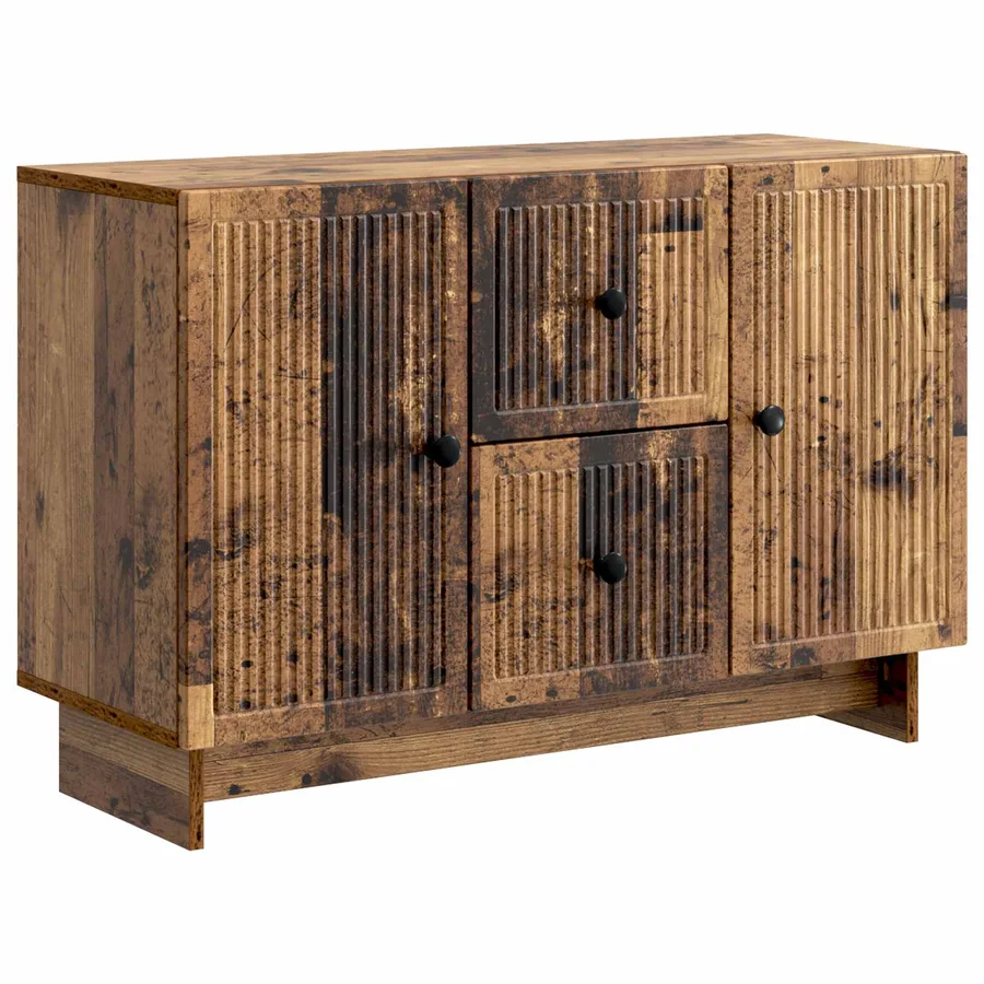 Buffet Bois ancien 89 x 34,5 x 60 cm Bois d'ingénierie - 2