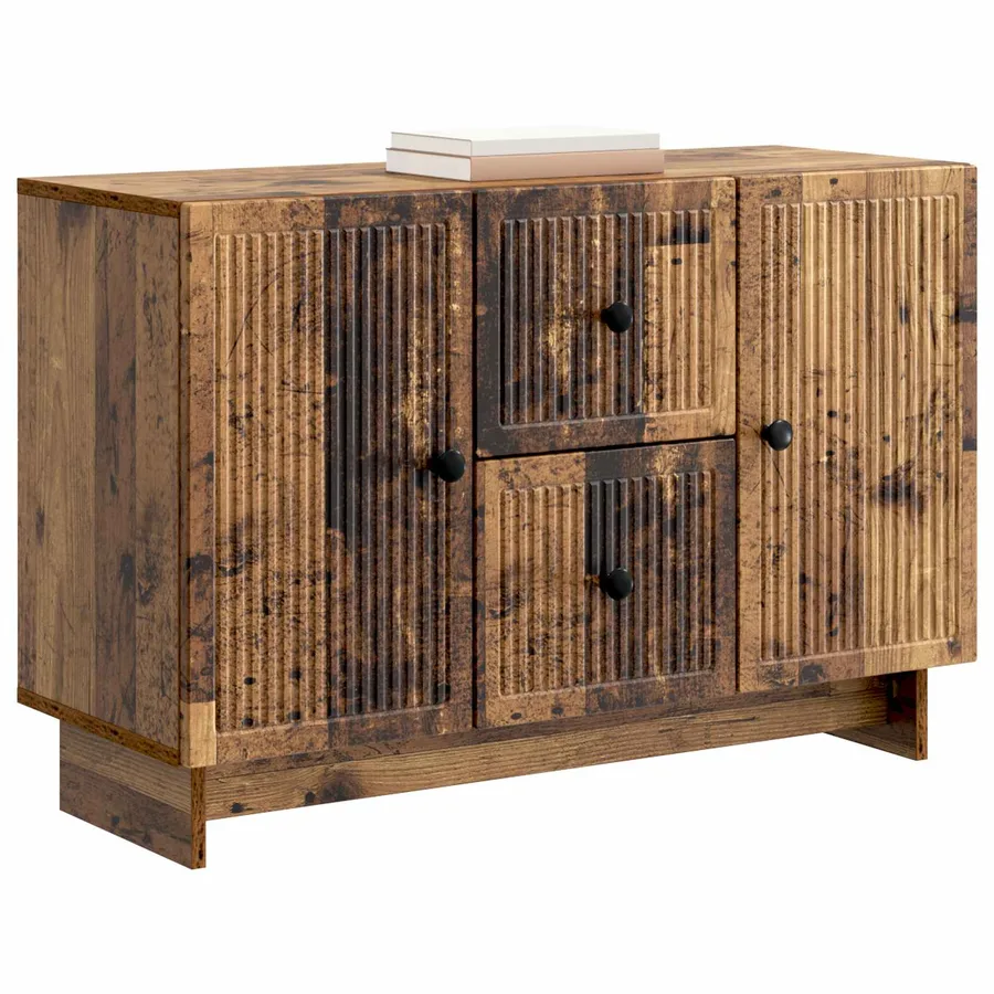 Buffet Bois ancien 89 x 34,5 x 60 cm Bois d'ingénierie - 3