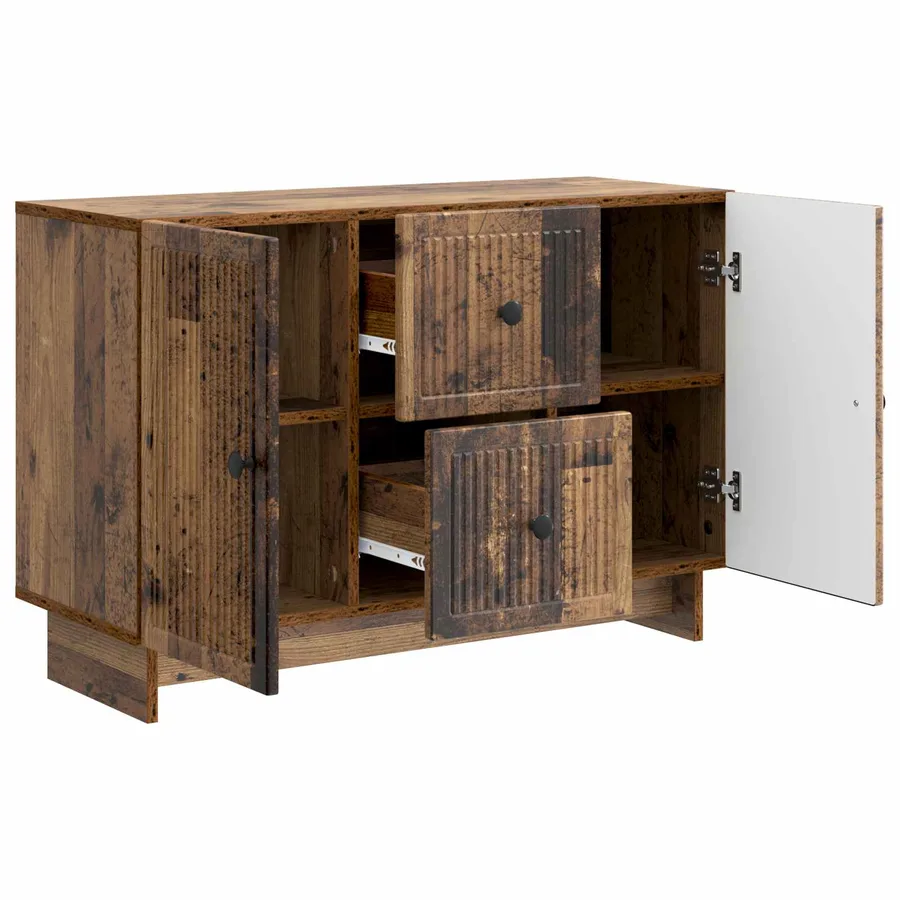 Buffet Bois ancien 89 x 34,5 x 60 cm Bois d'ingénierie - 5