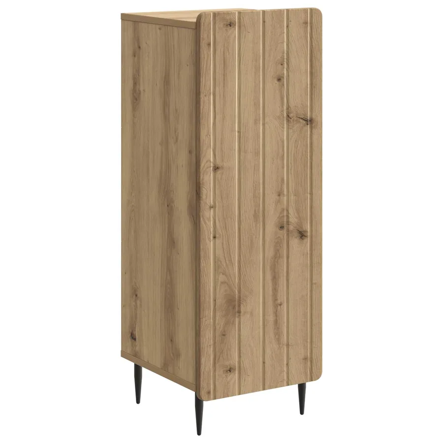Buffet Chêne artisanal 34,5 x 33 x 92 cm Bois d'ingénierie - 2