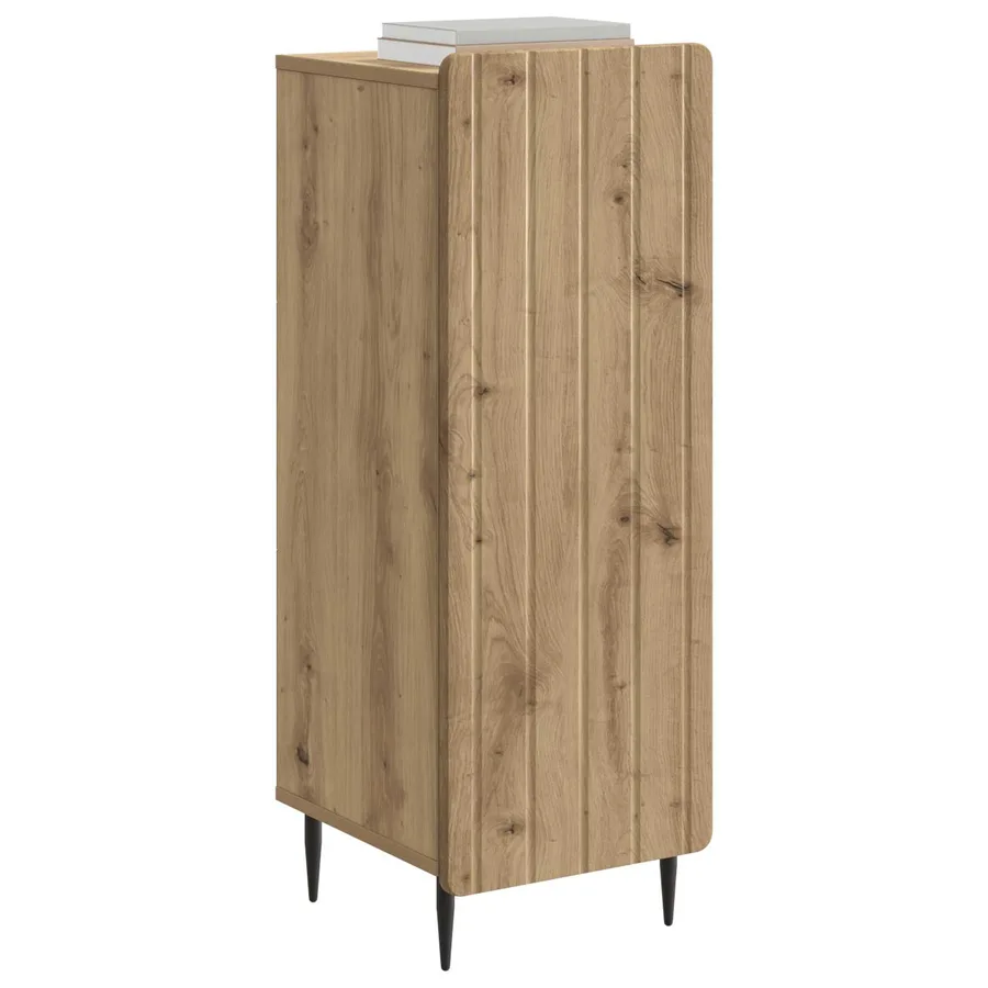 Buffet Chêne artisanal 34,5 x 33 x 92 cm Bois d'ingénierie - 3
