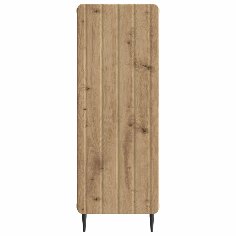 Buffet Chêne artisanal 34,5 x 33 x 92 cm Bois d'ingénierie - 6