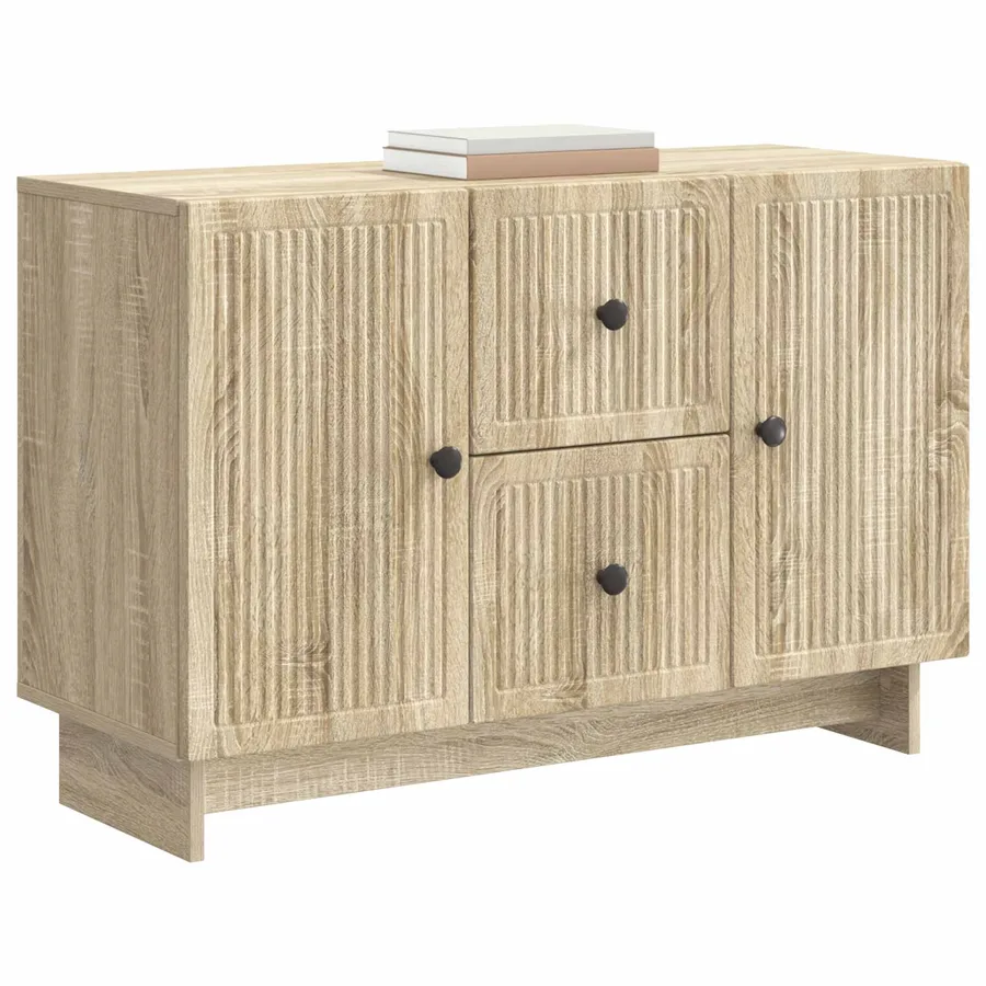 Buffet Chêne Sonoma 89 x 34,5 x 60 cm Bois d'ingénierie - 3