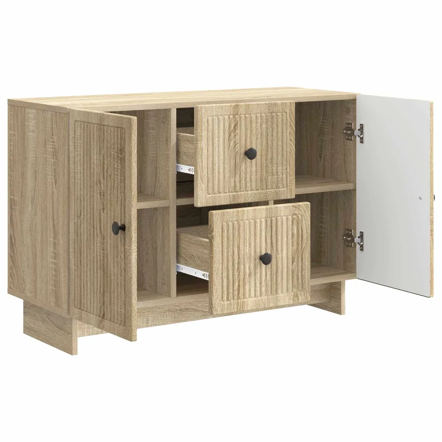 Buffet Chêne Sonoma 89 x 34,5 x 60 cm Bois d'ingénierie - 5