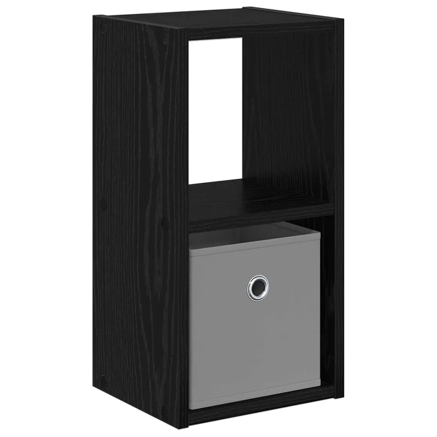 Table de chevet avec tiroir Chêne noir 25,5 x 22 x 49,5 cm - 2