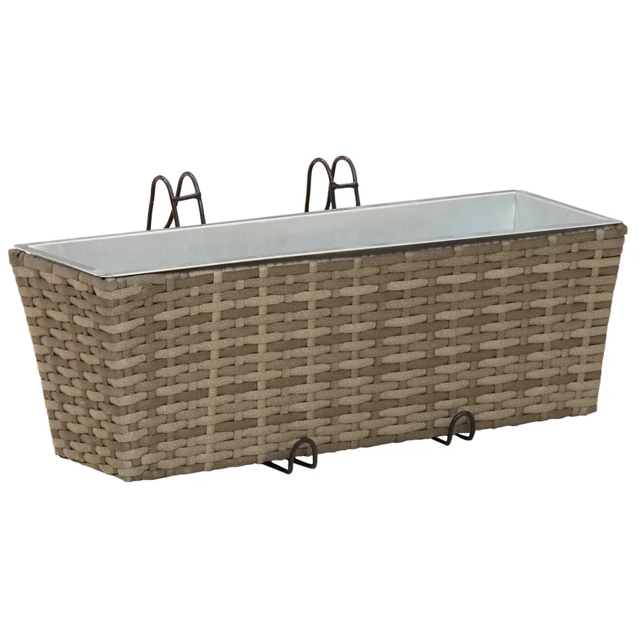 Garde-Corps 2 pcs 50 x 17 x 17 cm Métал - 3
