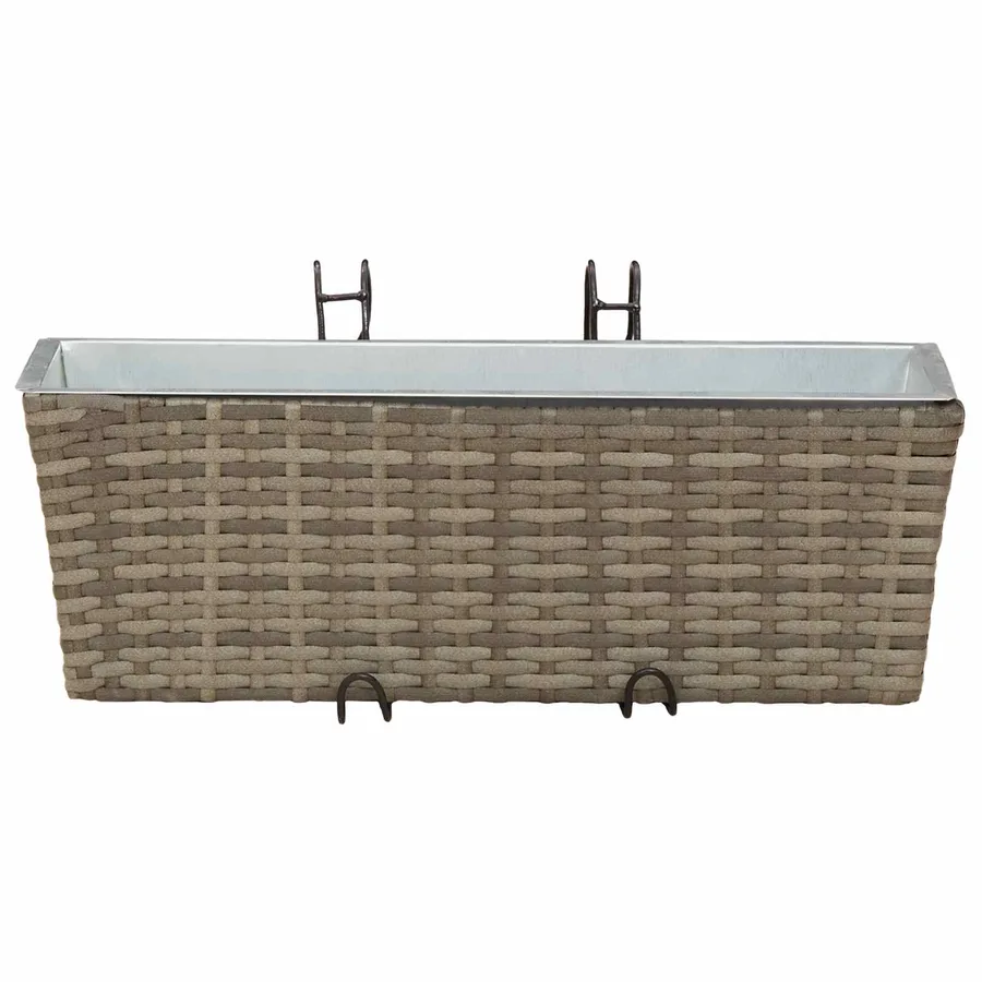Garde-Corps 2 pcs 50 x 17 x 17 cm Métал - 5
