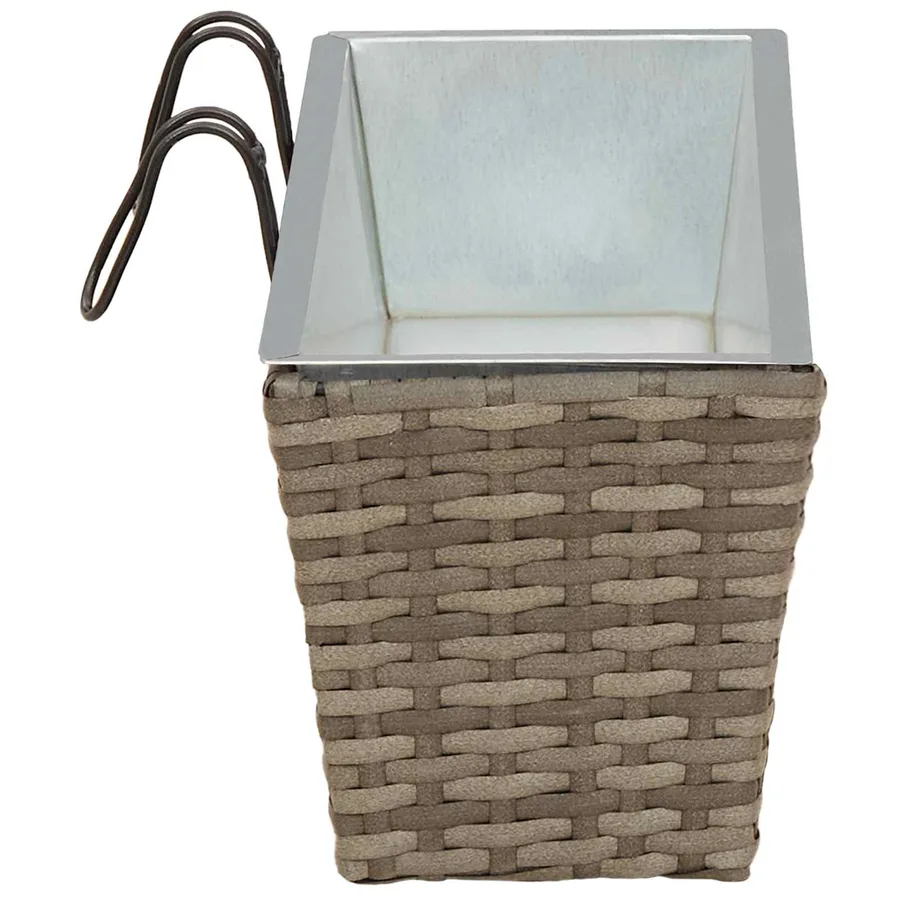 Garde-Corps 2 pcs 50 x 17 x 17 cm Métал - 6