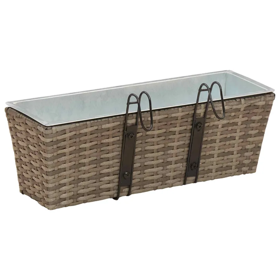 Garde-Corps 2 pcs 50 x 17 x 17 cm Métал - 7