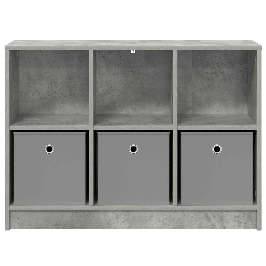 Buffet avec tiroir Gris béton 88,5 x 27,5 x 63,5 cm - 6