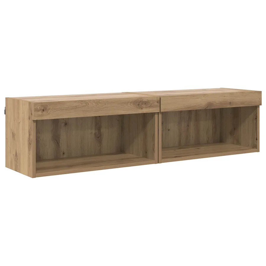 Ensemble de meuble TV mural 6 pcs Chêne Artisanal - 7