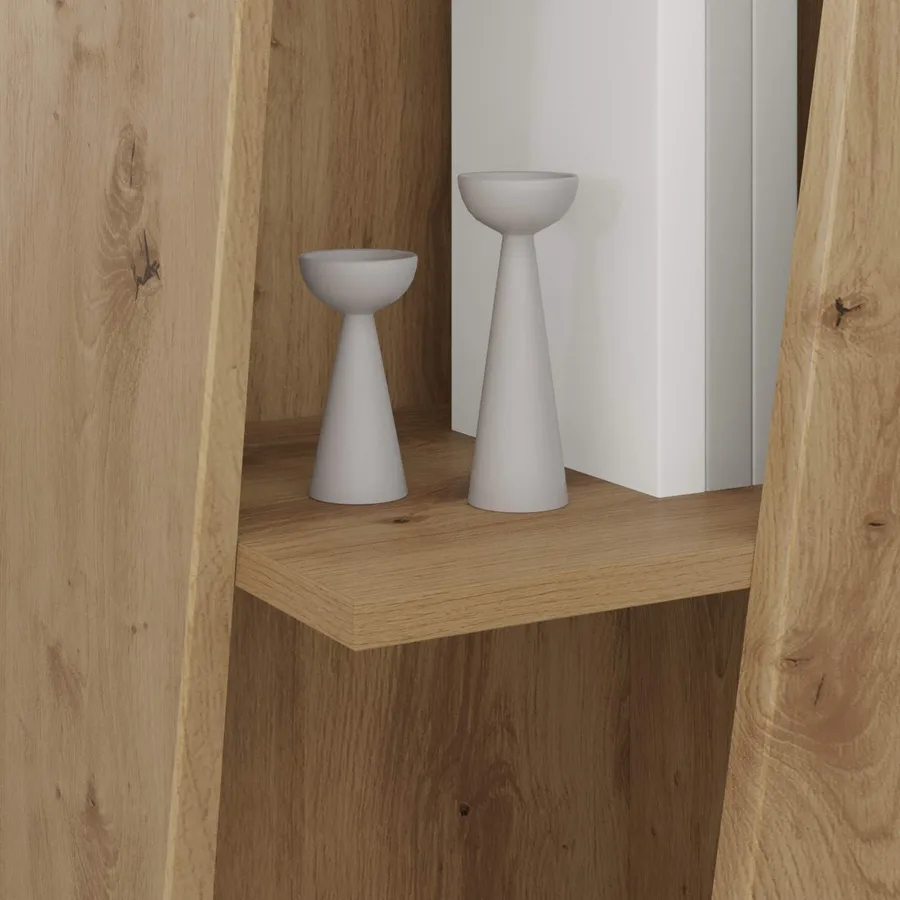 Étagère latérale 33 x 32 x 100,5 cm Bois d'ingénierie - 4