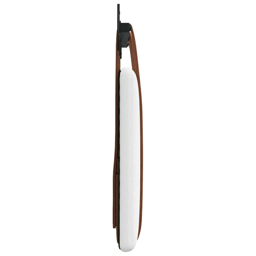 Tête de lit suspendue Blanc PU antique - 6