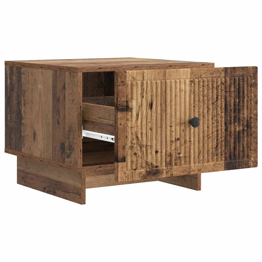 Table basse Bois ancien 49 x 50 x 40 cm Bois d'ingénierie - 4