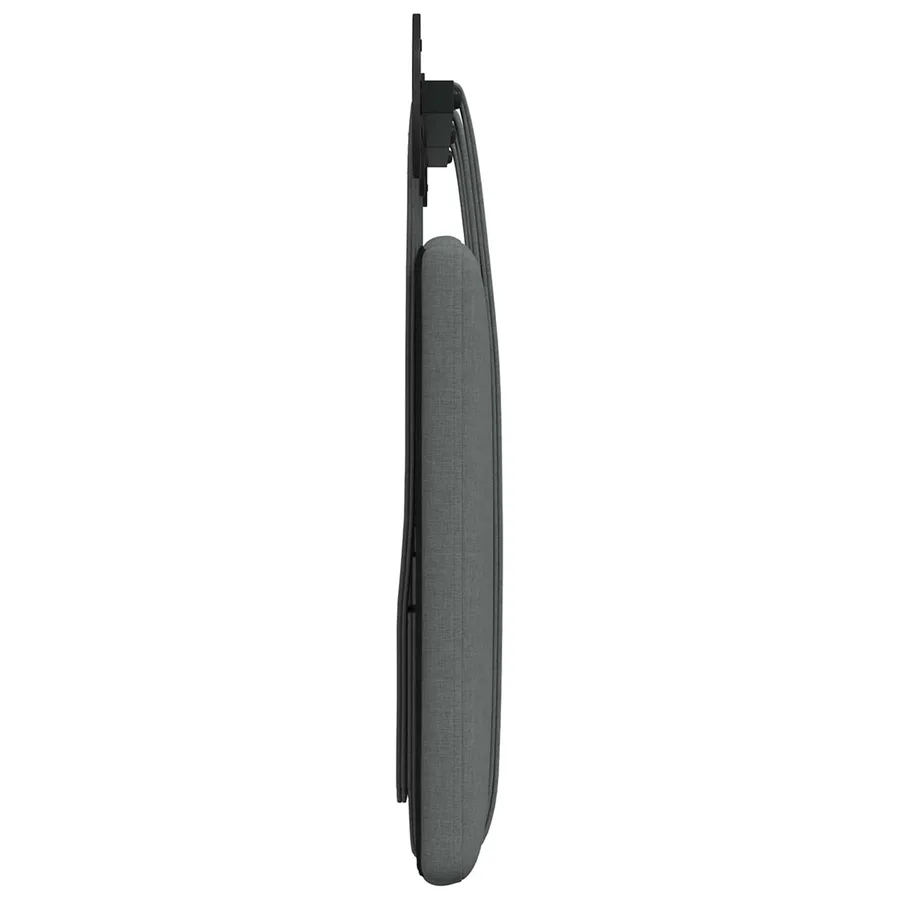 Tête de lit suspendue Gris foncé Tissu - 6