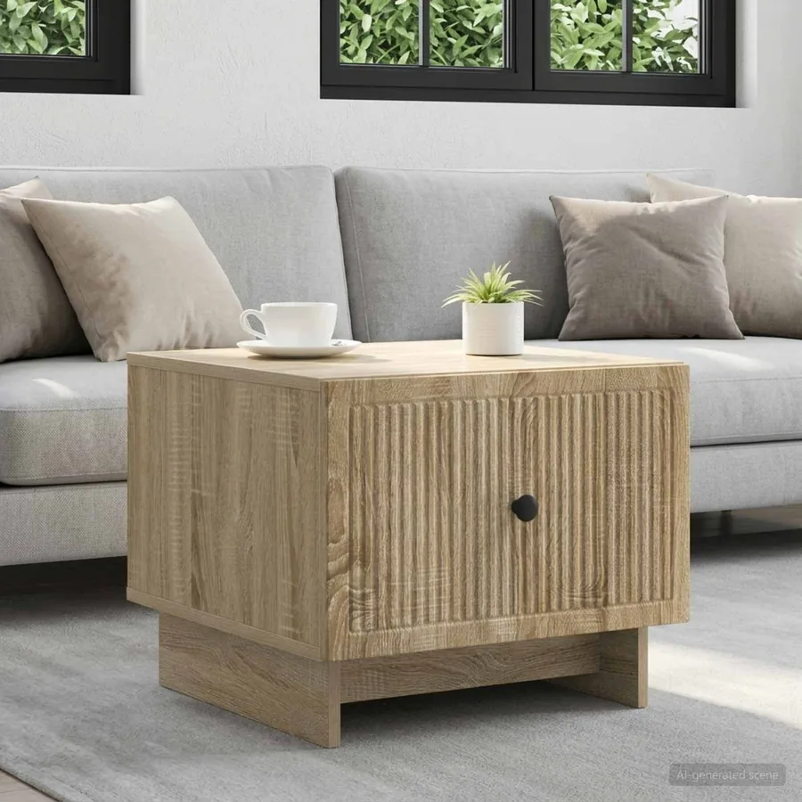 Table basse Chêne Sonoma 49 x 50 x 40 cm Bois d'ingénierie