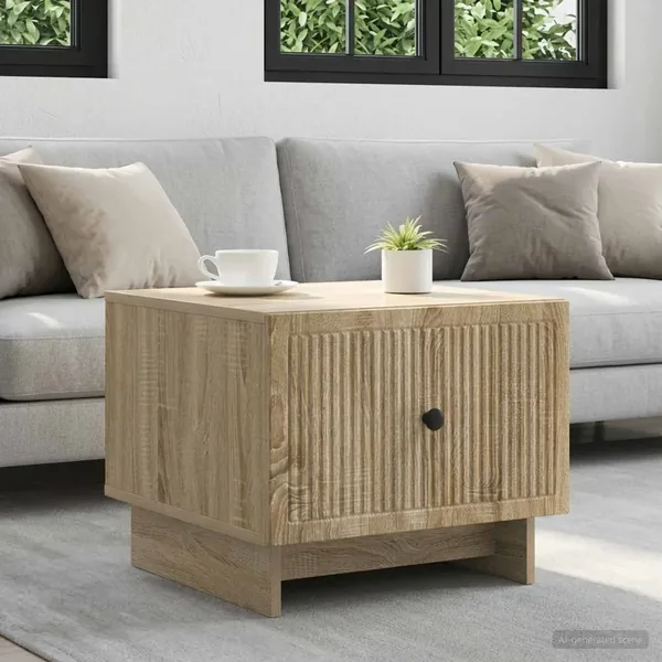 Table basse Chêne Sonoma 49 x 50 x 40 cm Bois d'ingénierie
