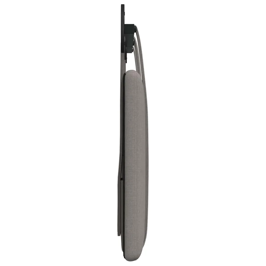 Tête de lit suspendue Taupe Tissu - 6