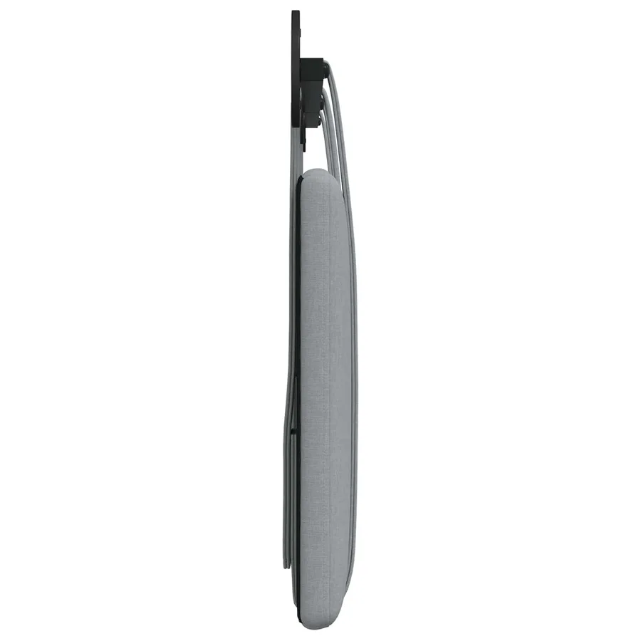 Tête de lit suspendue Gris clair Tissu - 6