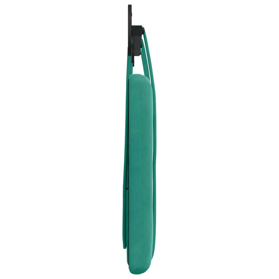 Tête de lit suspendue Turquoise Velours - 6