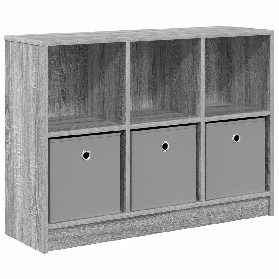Buffet avec tiroir Gris Sonoma 88,5 x 27,5 x 63,5 cm - 2