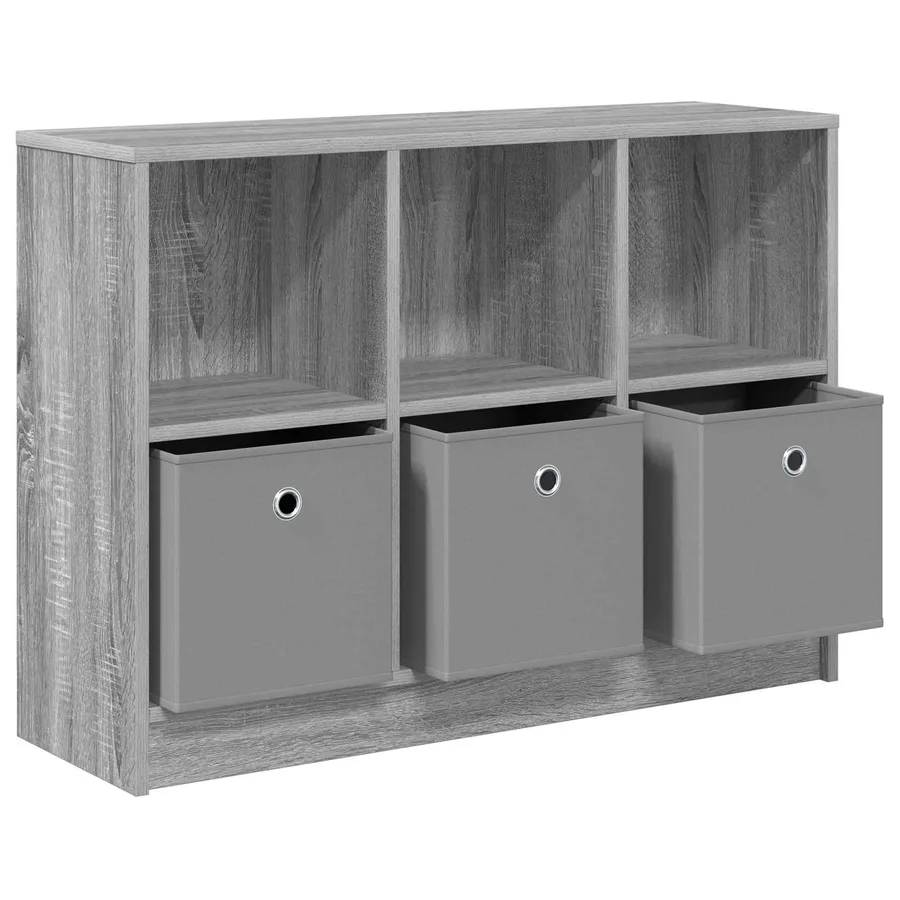 Buffet avec tiroir Gris Sonoma 88,5 x 27,5 x 63,5 cm - 5