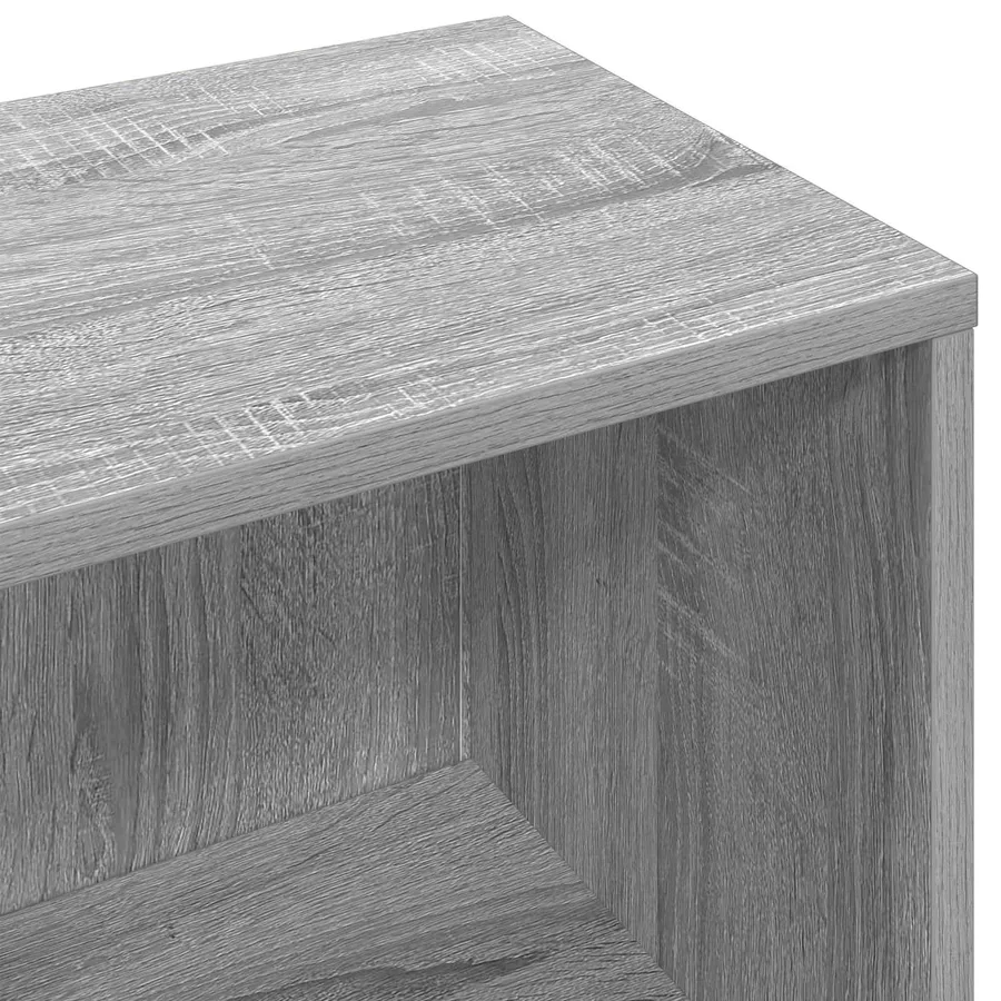 Buffet avec tiroir Gris Sonoma 88,5 x 27,5 x 63,5 cm - 9