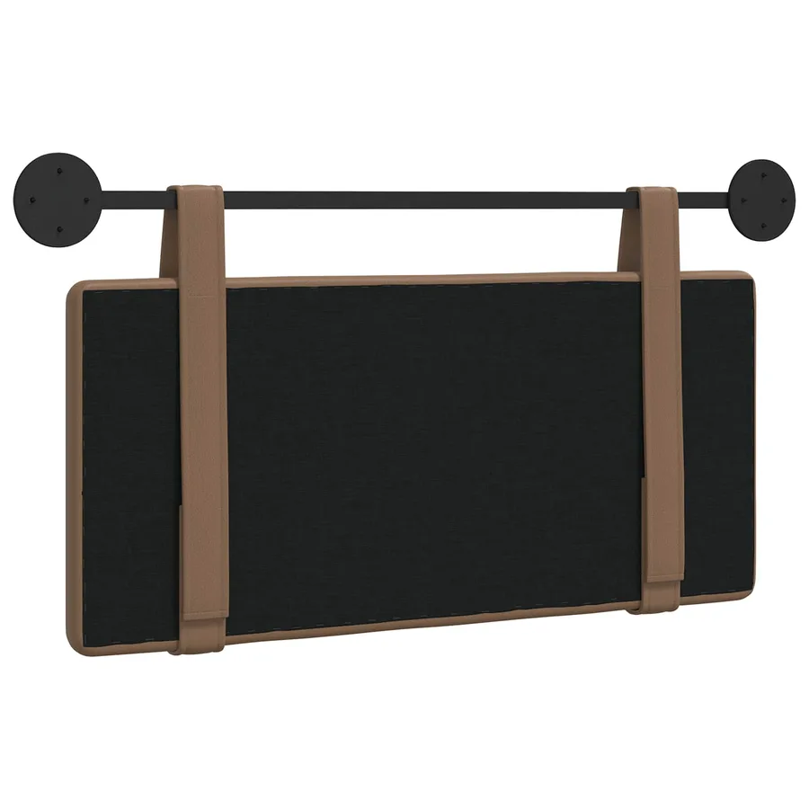 Tête de lit suspendue Cappuccino Simili cuir - 7