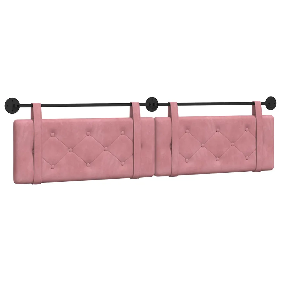 Tête de lit suspendue Rose Velours - 2