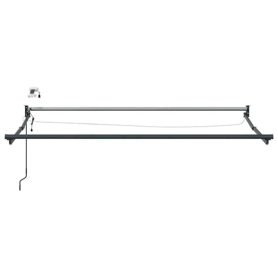 Cadre de store rétractable électrique Anthracite 2,5 x 2 m - 5
