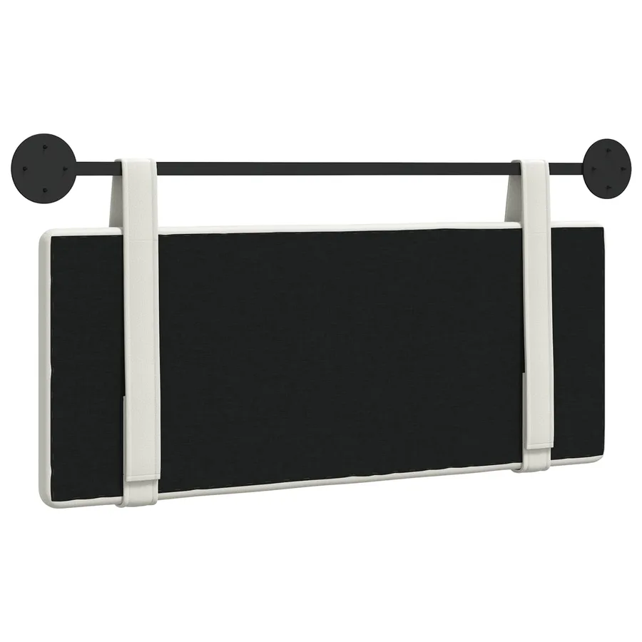 Tête de lit suspendue Blanc Simili cuir - 7