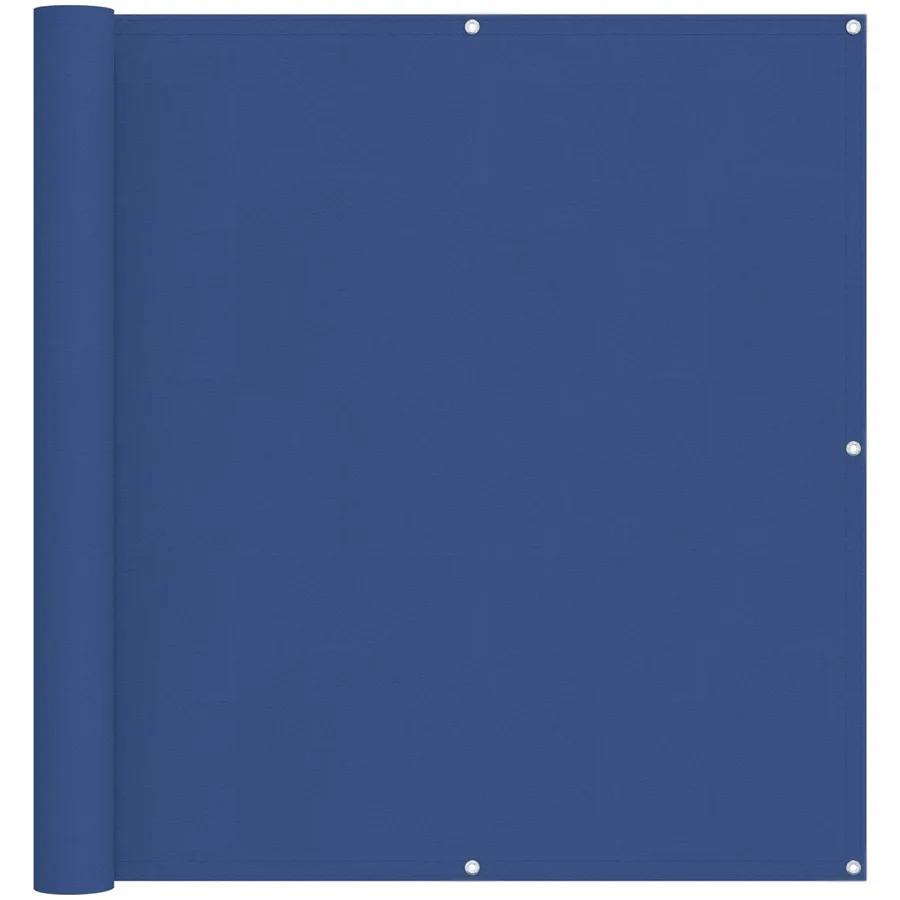Écran de balcon Bleu 110 x 700 cm Tissu Oxford - 2