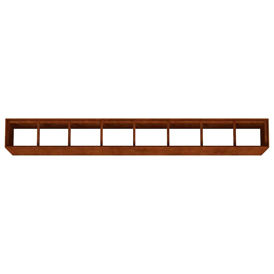 Lit surélevé de jardin 360x40x80 cm acier corten - 5