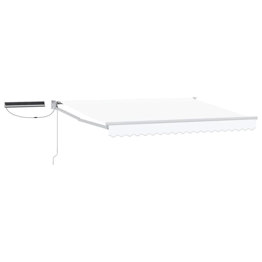 Auvent rétractable électrique Blanc 3 x 2,5 m - 2