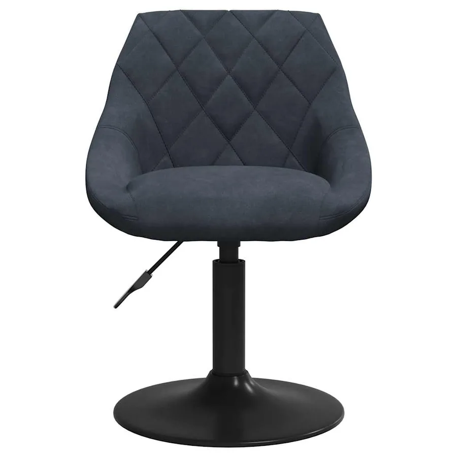 Tabouret de bar Gris foncé Velours - 3